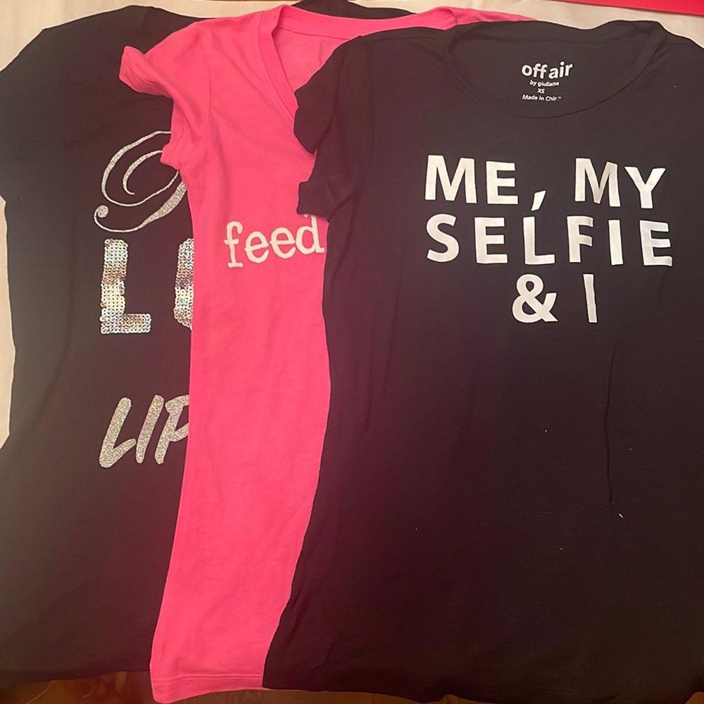 Fun girly t-shirt bundle ❤️❤️